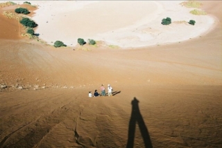 Pro turisty by mohla být zajímavá i poušť Kalahari.