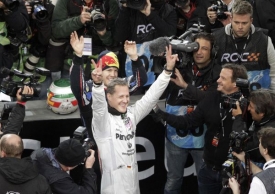 Michael Schumacher důvody k radosti neměl. 