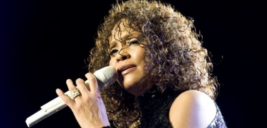 Zpěvačka Whitney Houstonová. 