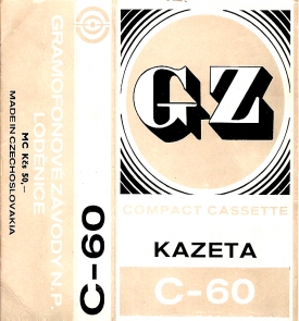 Česká nahrávací kazeta vyšla na 50 korun, "basfka" na burze až 180 korun.