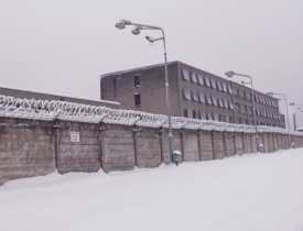 Věznice v Ostravě-Heřmanicích, tady prožil Vánoce v roce 1980 i Václav Havel.  
