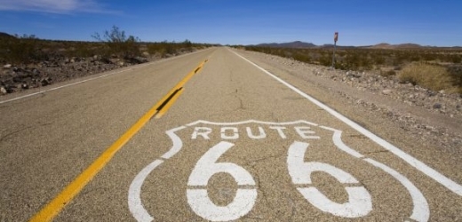 Po slavné Route 66 se od prosince může virtuálně projekt kdokoliv (ilustrační foto).