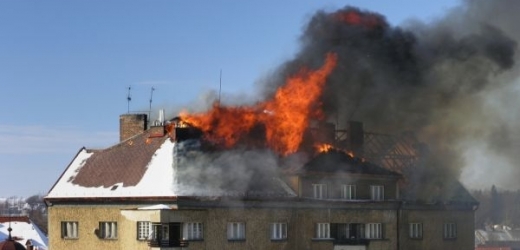 Požáru předcházel výbuch (ilustrační foto).