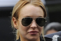 Herečka Lindsay Lohanová. 
