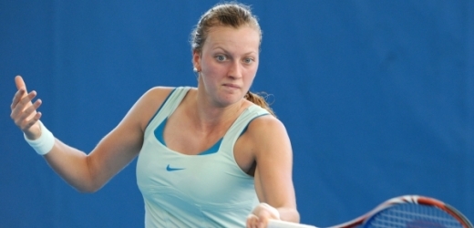 Petra Kvitová na turnaji v Brisbane.