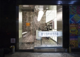 Kavárnu D'Espresso najdete na Madison Avenue v New Yorku.