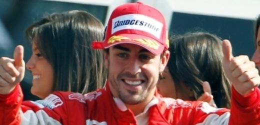 Dvojnásobný světový šampion Fernando Alonso z týmu Ferrari.