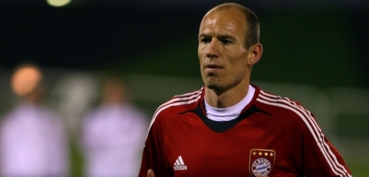 Arjen Robben z Bayernu Mnichov.