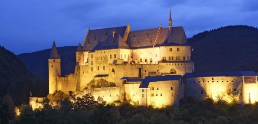 Lucemburský hrad Vianden.