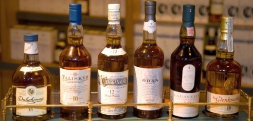 Do Skotska se vrátily vzácné lahve whisky (ilustrační foto).