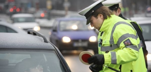 Při silniční kontrole nalezli policisté v úředníkově autě nelegální zbraň (ilustrační foto).