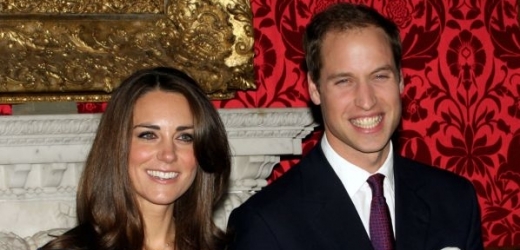 Princ William a jeho snoubenka Kate Middletonová.