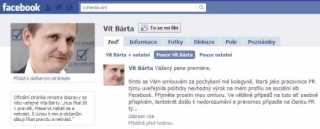 Bártova omluva na Facebooku.