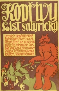 Jeden z humoristických časopisů počátku 20. století se jmenoval Kopřivy. 