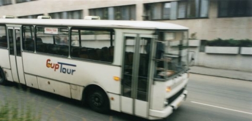 Autobus havaroval na prachaticku (ilustrační foto).