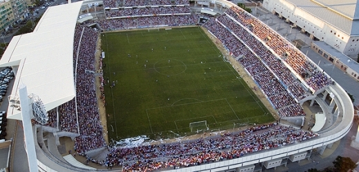 Stadion Estadio de Los Cármenes v Granadě.
