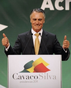 Aníbal Cavaco Silva s přehledem vyhrál nedávné prezidentské volby.