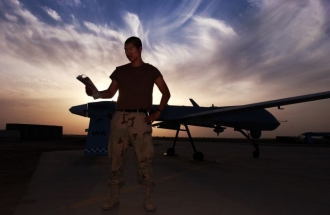 Predator v Afghánistánu. Minidrony mají větší bratříčky na bojištích.