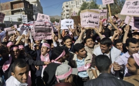 Proti prezidentu Sálihovi demonstrují v Jemenu.