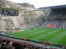 Stadion v portugalském městě Braga.
