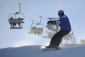 Slunečné počasí potěšilo lyžaře v lyžařském areálu Kohútka na Vsetínsku.