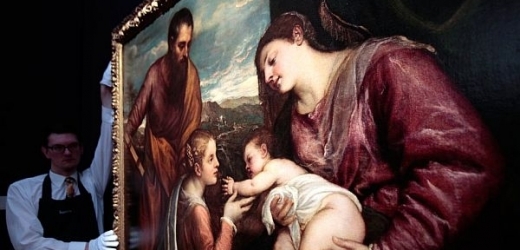 Tizianova Madona s dítětem.