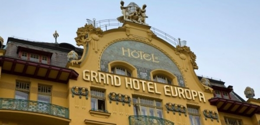 Pražský Grand Hotel Evropa.
