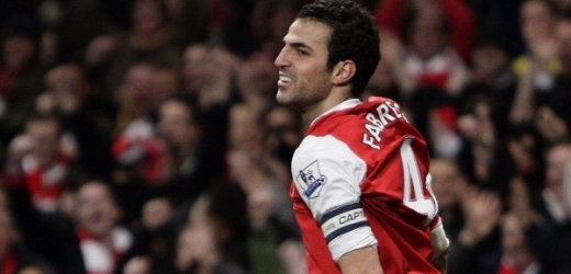 Kapitán Arsenalu Cesc Fàbregas.