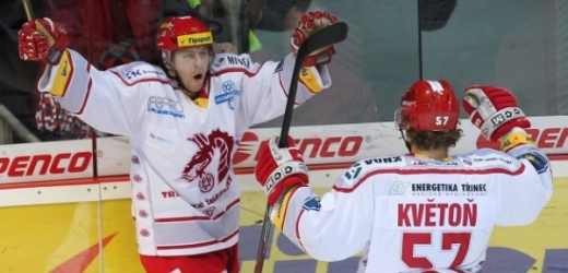 Hokejisté Třince deklasovali Liberec.