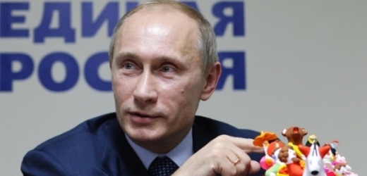 Patron olympiády v Soči Vladimir Putin.