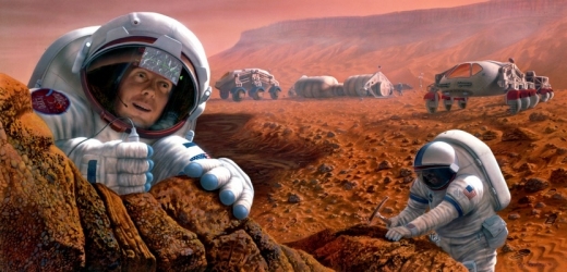 Amerika chce vyslat své astronauty na Mars, zatím však na to není vybavena.