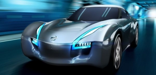 Zajímavý koncept sportovního elektromobilu Nissan Esflow.