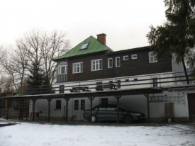 Horská chata ministerstva průmyslu v Harrachově.