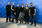 Zahájení filmového festivalu v Berlíně. Guy Maddin, Nina Hossová, Isabella Rosselliniová, Sandy Powellová, Jan Chapmanová and Aamir Khan (zleva).