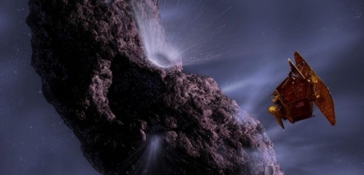 Americká sonda Stardust se v noci přiblížila na asi 180 kilometrů ke kometě Tempel 1. 