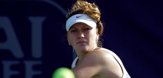 Petra Kvitová v 1. kole turnaje v Dubaji.