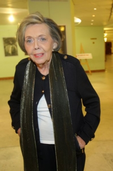 Herečka Jiřina Jirásková.