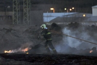 V průmyslové zóně Zlín-Příluky vypukl rozsáhlý požár skladu (iulustrační foto).