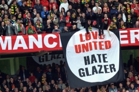Milovat United, nesnášet Glazera, oblíbené heslo odpůrců vedení klubu.