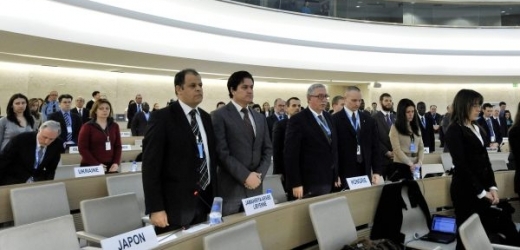 Minuta ticha za libyjské oběti násilí na zasedání Rady bezpečnosti OSN v Ženevě