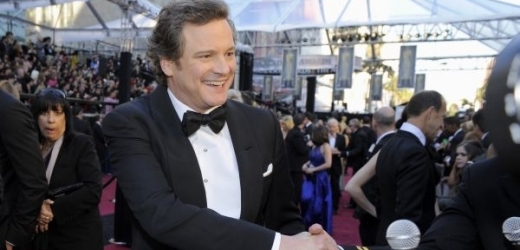 Colin Firth na Oscarech.