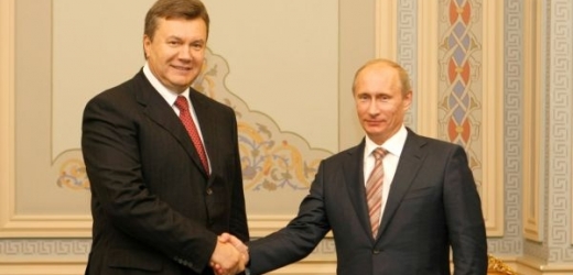 Viktor Janukovyč a Vladimír Putin.