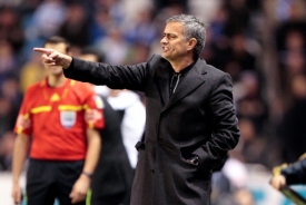 Současný trenér Realu Madrid José Mourinho.