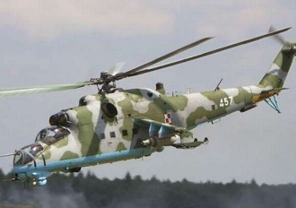 Vrtulník Mi-35 (ilustrační foto).