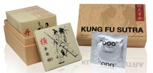 Kondomy Kung-fu sutra pro bojovníky a bojovnice.