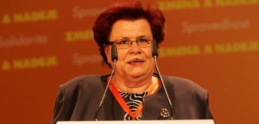 Marie Benešová, jedna z kandidátek na místopředsedkyni strany.
