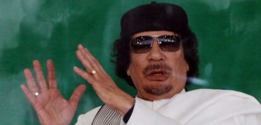 Muammar Kaddáfí, samozvaný vůdce Afriky.