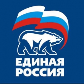 Emblém Jednotného Ruska.