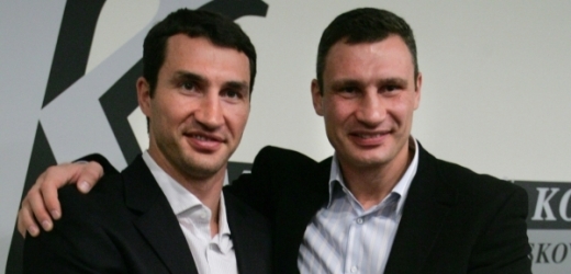 Vladimir (vlevo) a Vitalij Kličkové.