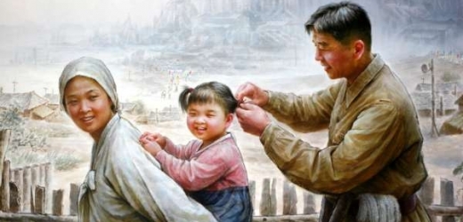 Západní propaganda tvrdí cosi o hladomorech. Propaganda KLDR představuje život na severokorejském venkově jinak.
